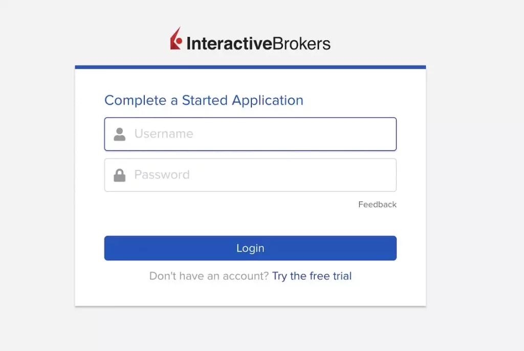 IBKR开户第四步01_登入登入