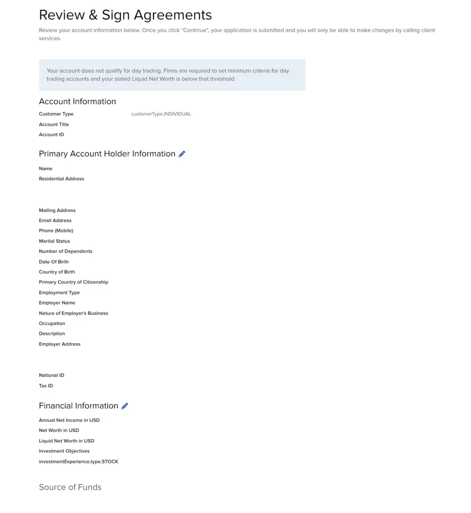 IBKR开户第八步01_阅读并同意开户协议和相关披露