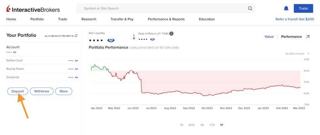 盈透证券：Wise Direct ACH入金完整流程介绍